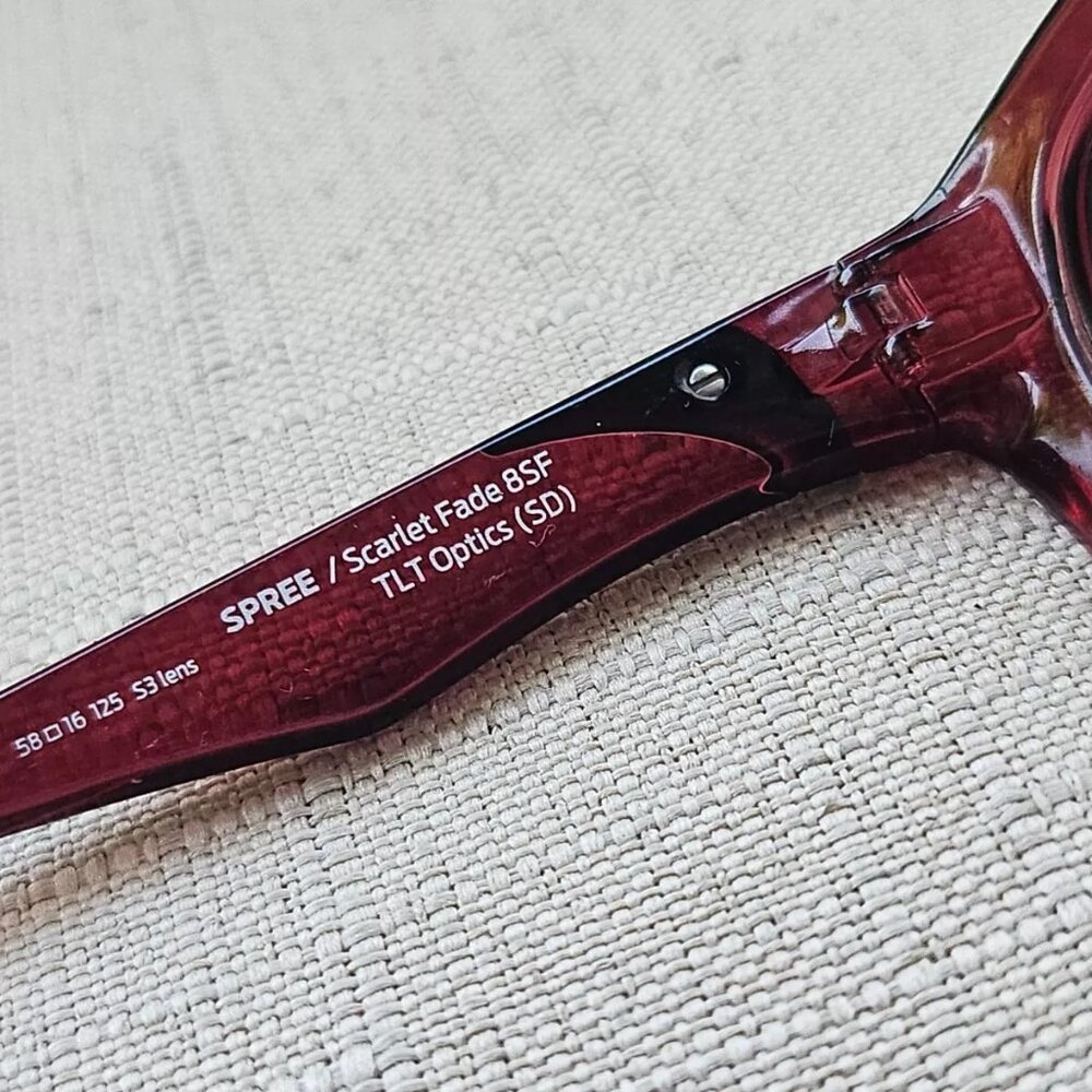 Smith eLOVE Women Glasses/Sunglasses Frame SPREE/Scarlet FADE 58[]16 125 - Picture 10 of 11